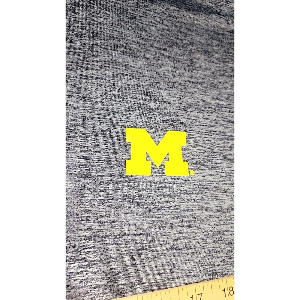 Michigan Men's Colosseum Navy Quarter-Zip lightweight activewear XL - Picture 3 of 9